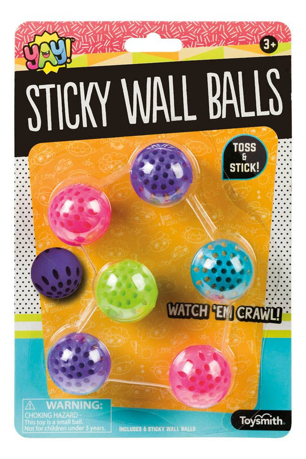 Yay! Sticky Wall Balls Toysmith