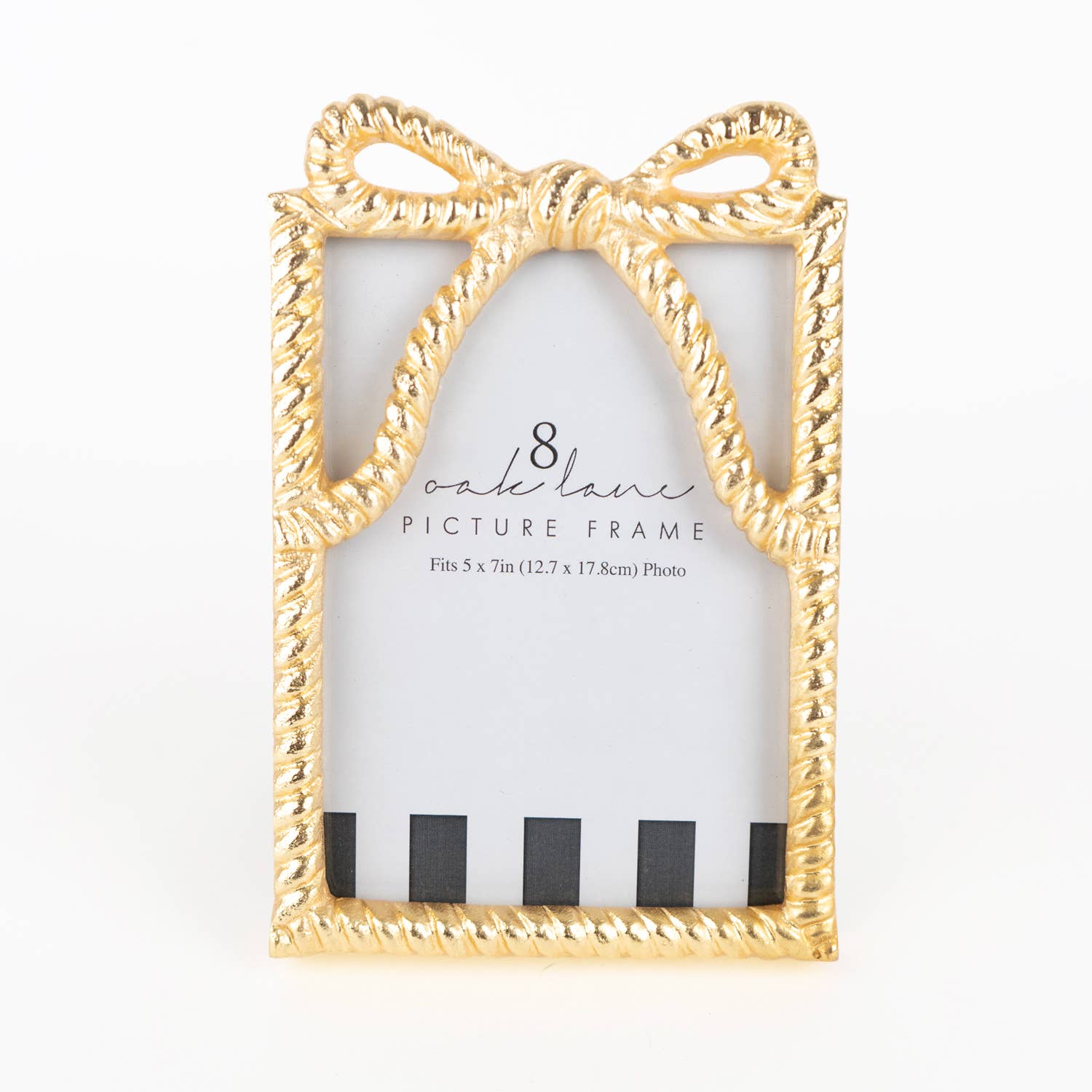 Gold Bow 5x7 Picture Frame 8 Oak Lane