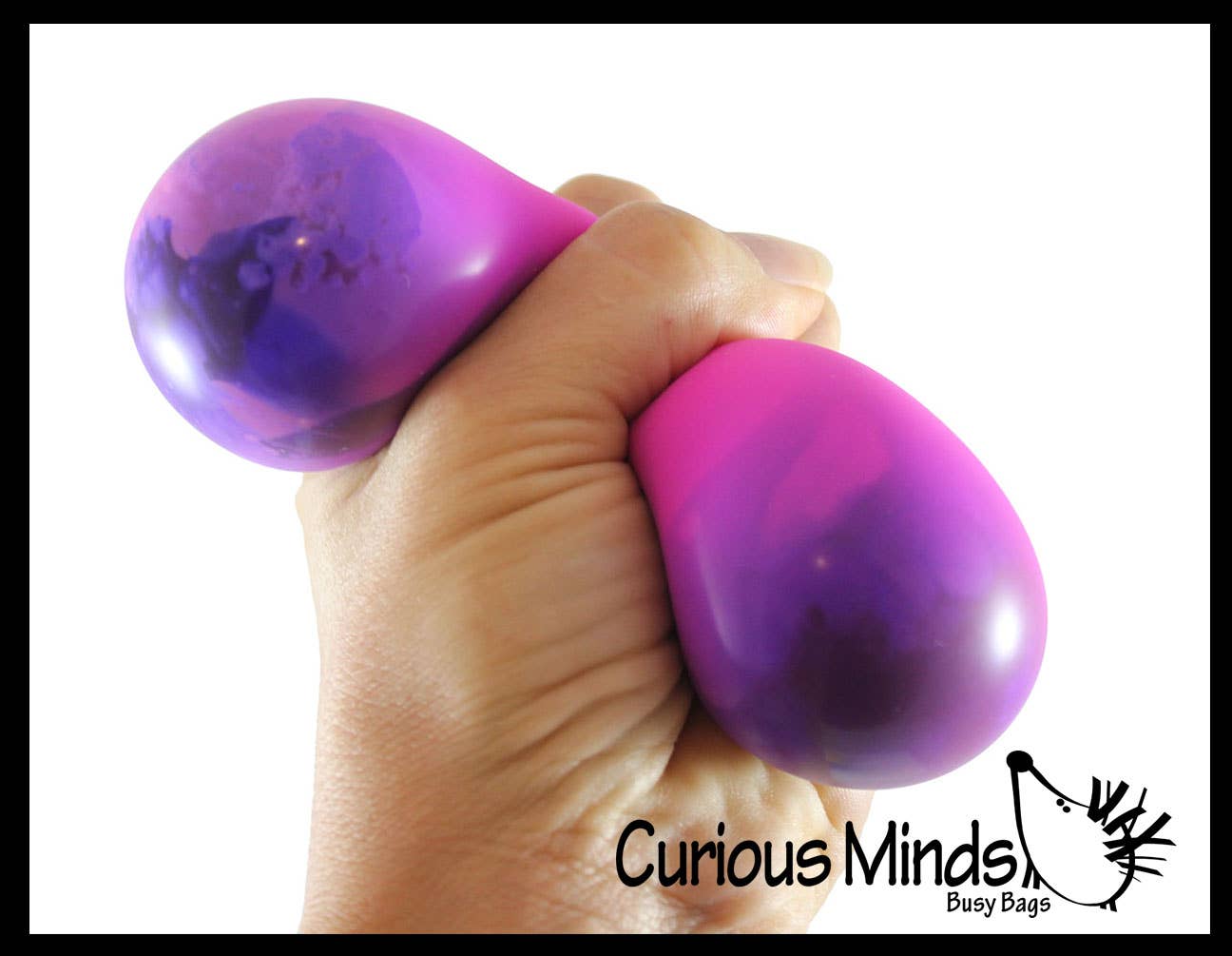 1Color Change Nee Doh Soft Fluff- Filled Squeeze Stress Ball Curious Minds Toys