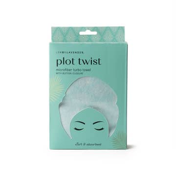 Lemon Lavender Plot Twist Turbo Towel Assortment DM Merchandising