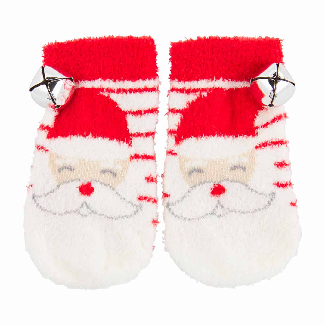 Mudpie Christmas Jingle Bell Socks Mudpie