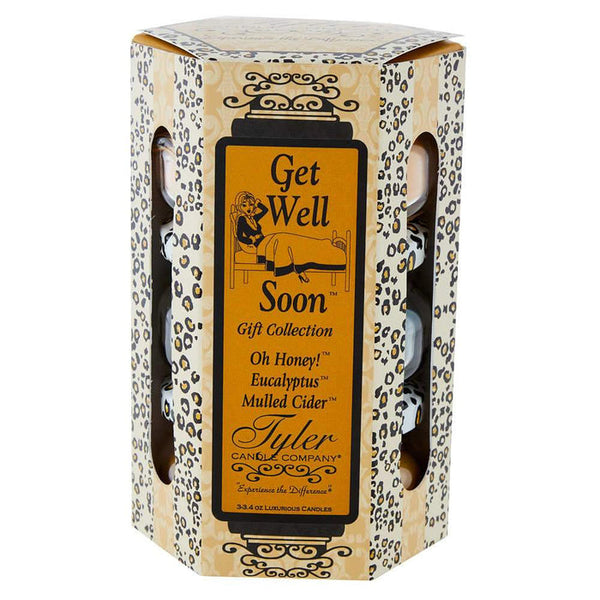 Tyler Gift Collection - Get Well Soon Tyler Candle Company