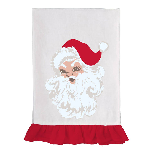 Tea Towel Santa Claus Mary Square