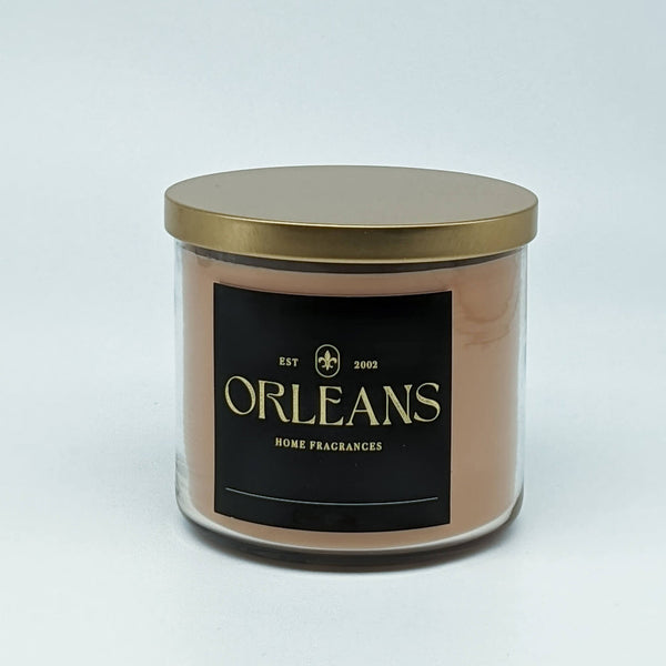 Orleans Home Fragrance 11 oz Candle Triple Wick - Creme Brulee Gilded Goose