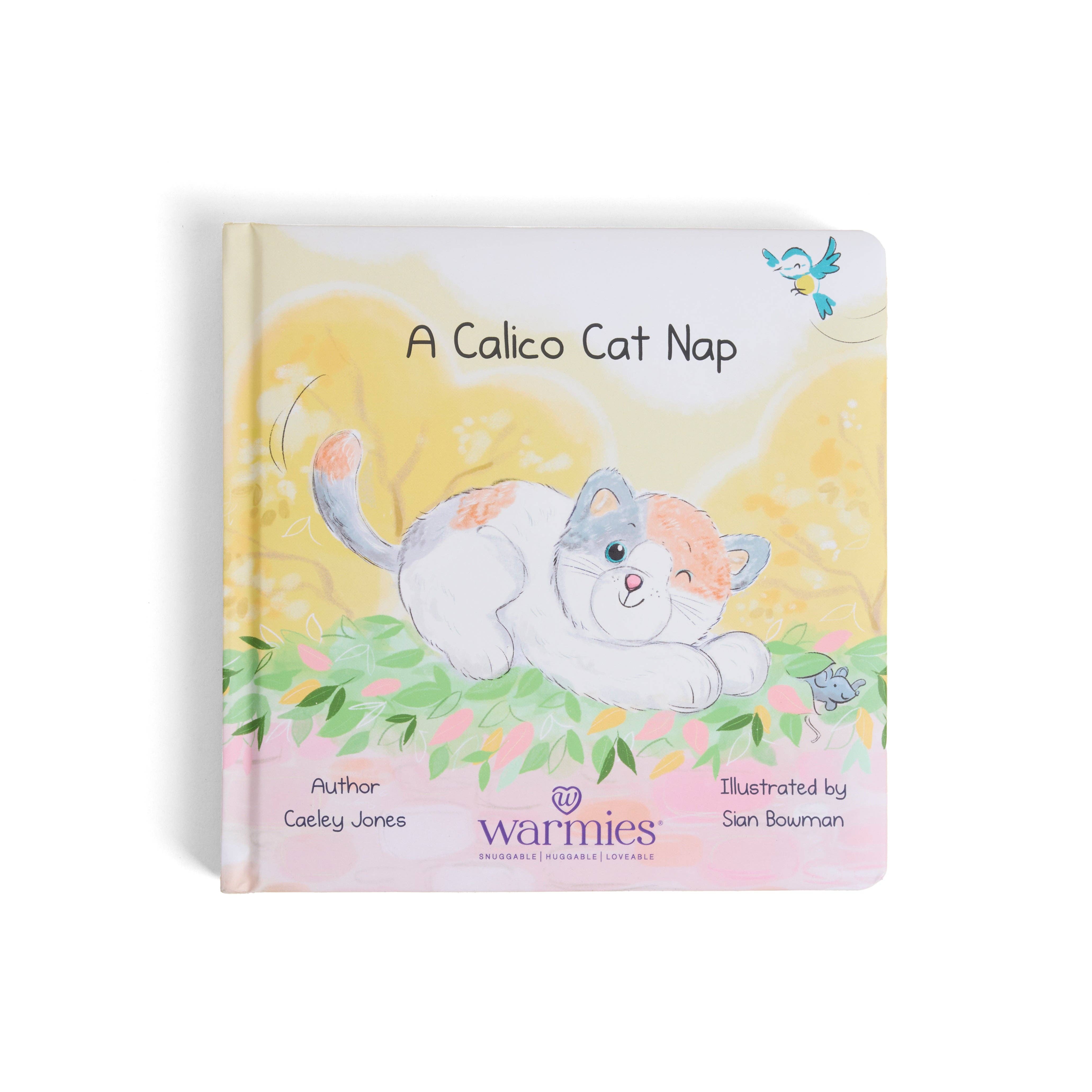 Calico Cat Board Book Warmies