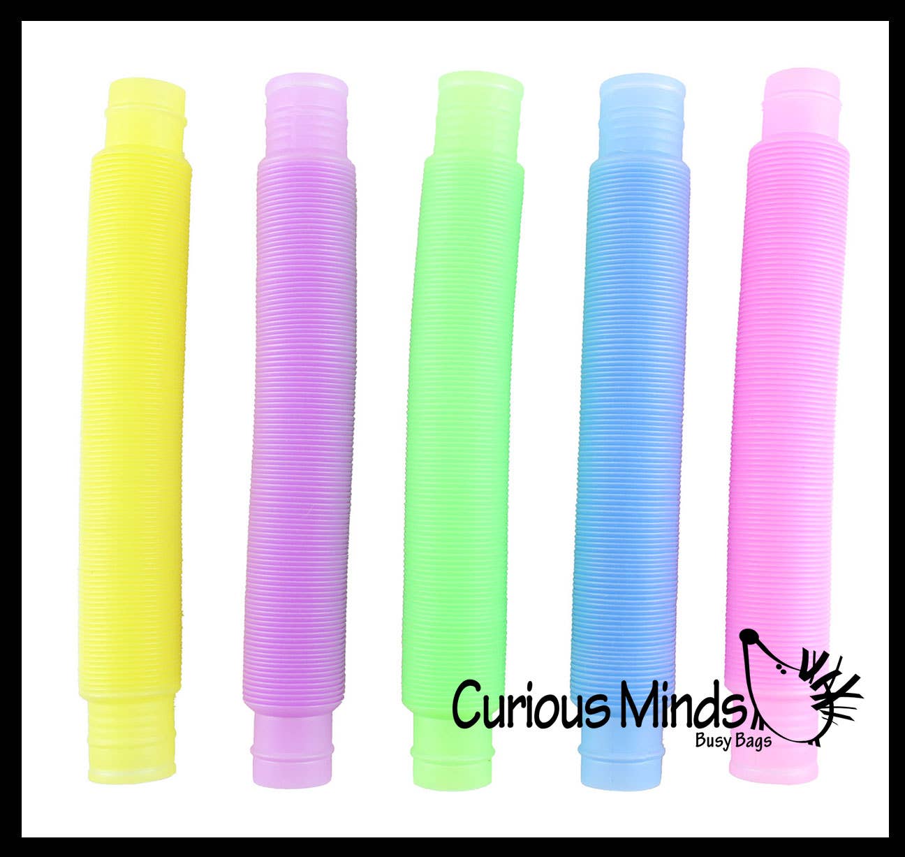 1 Large Glow in the Dark Pull and Pop Snap Expanding Flexibl Curious Minds Toys