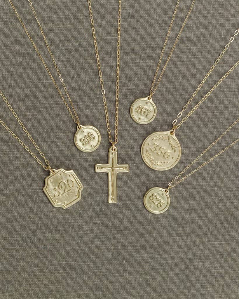 Necklace (Petite Pendant) - Philippians 4:6-7 Madison Sterling