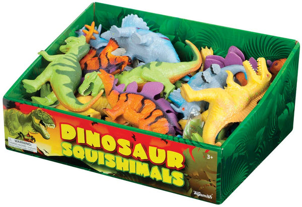 Dino Squishimals, Assorted Size & Colors Toysmith