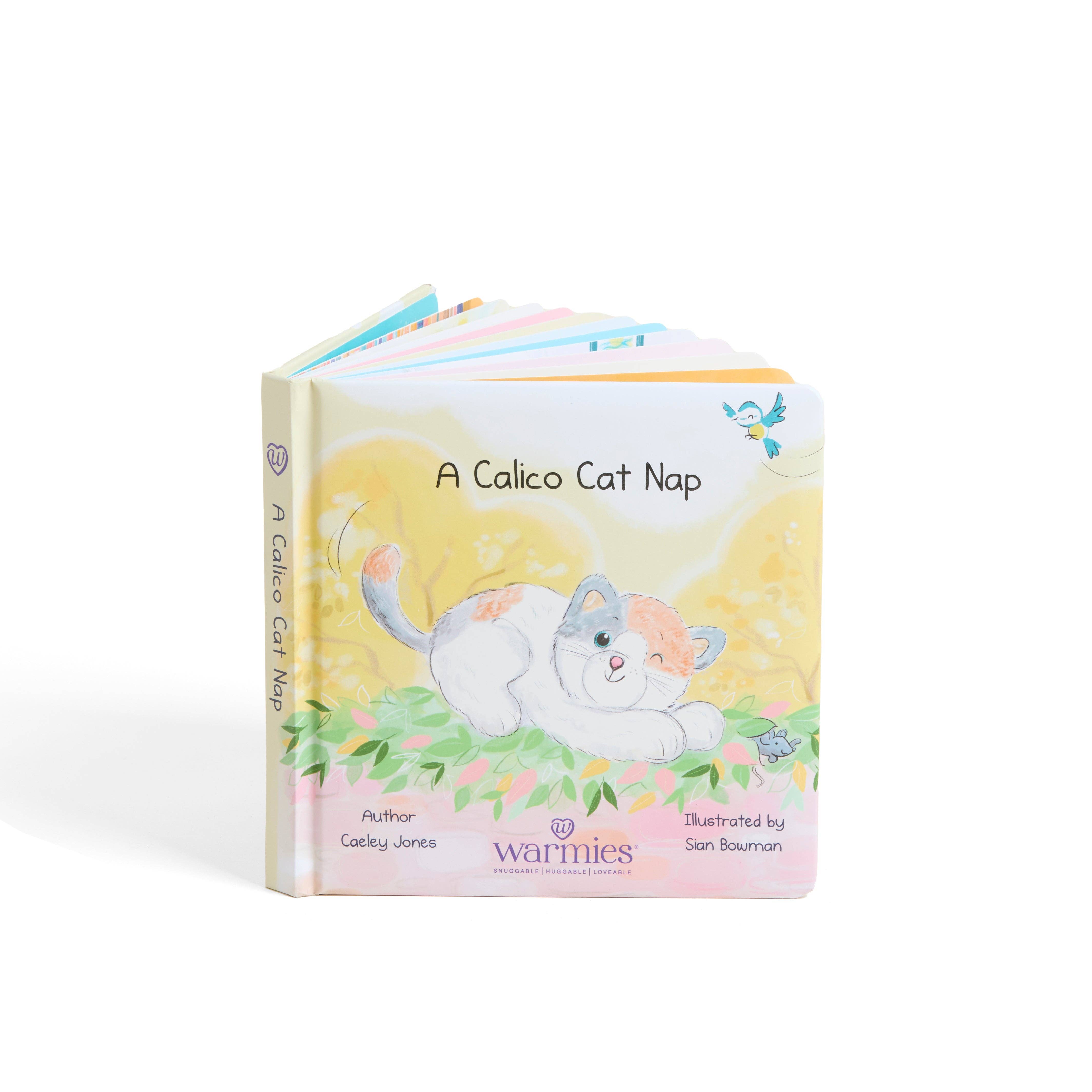 Calico Cat Board Book Warmies