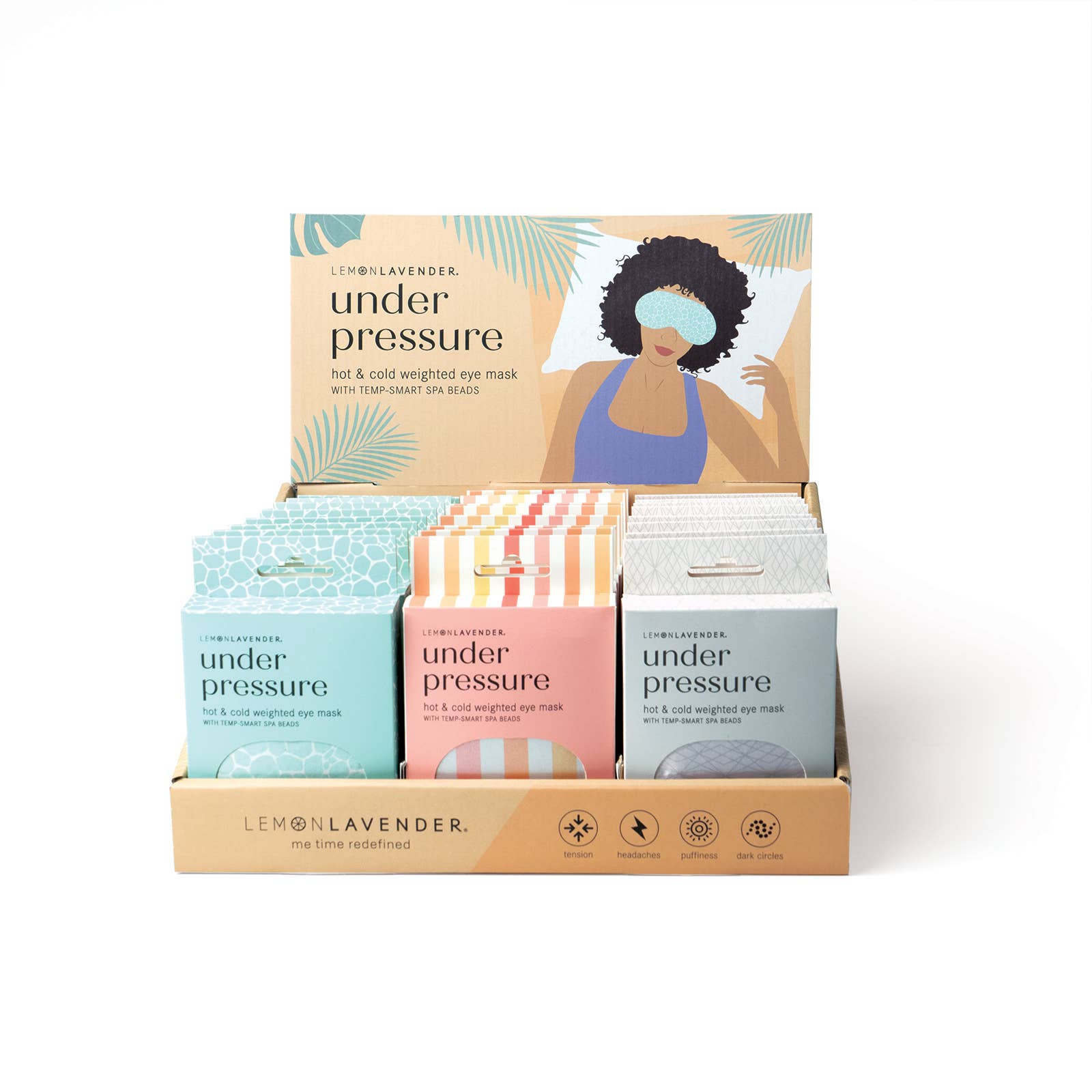 Lemon Lavender Under Pressure Weighted Eye Mask DM Merchandising