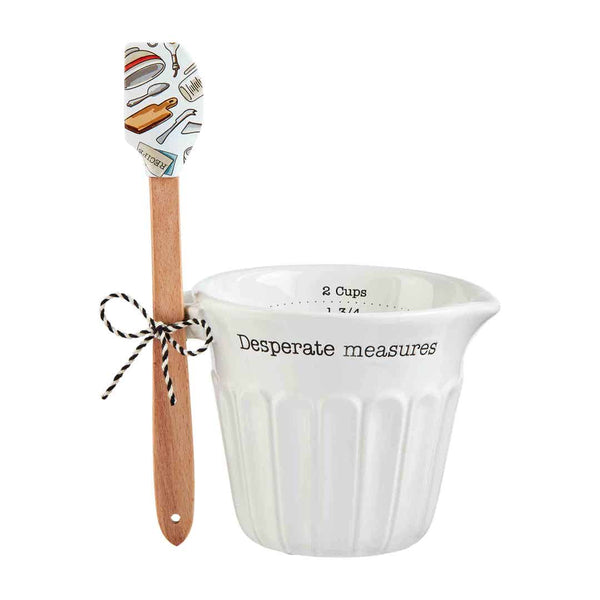 Mudpie Measuring Cup And Spatula Set Mudpie