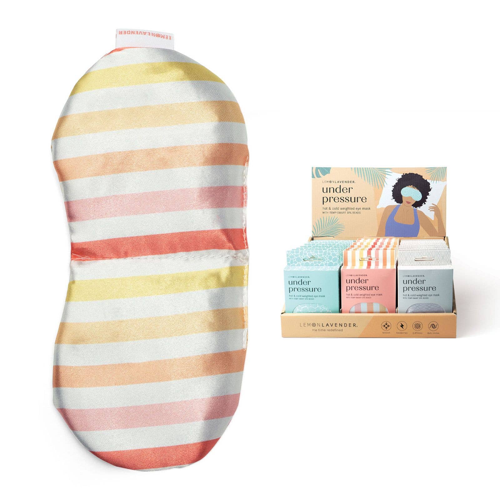 Lemon Lavender Under Pressure Weighted Eye Mask DM Merchandising