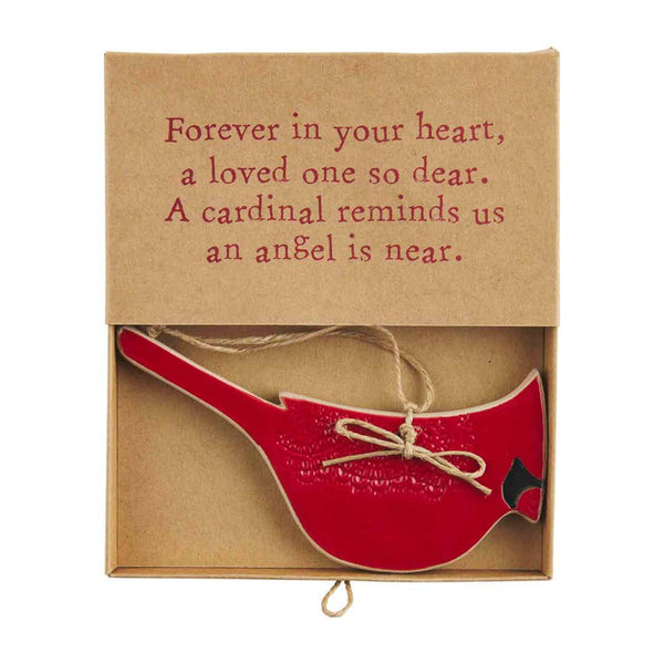 Mudpie Cardinal Ornament Mudpie