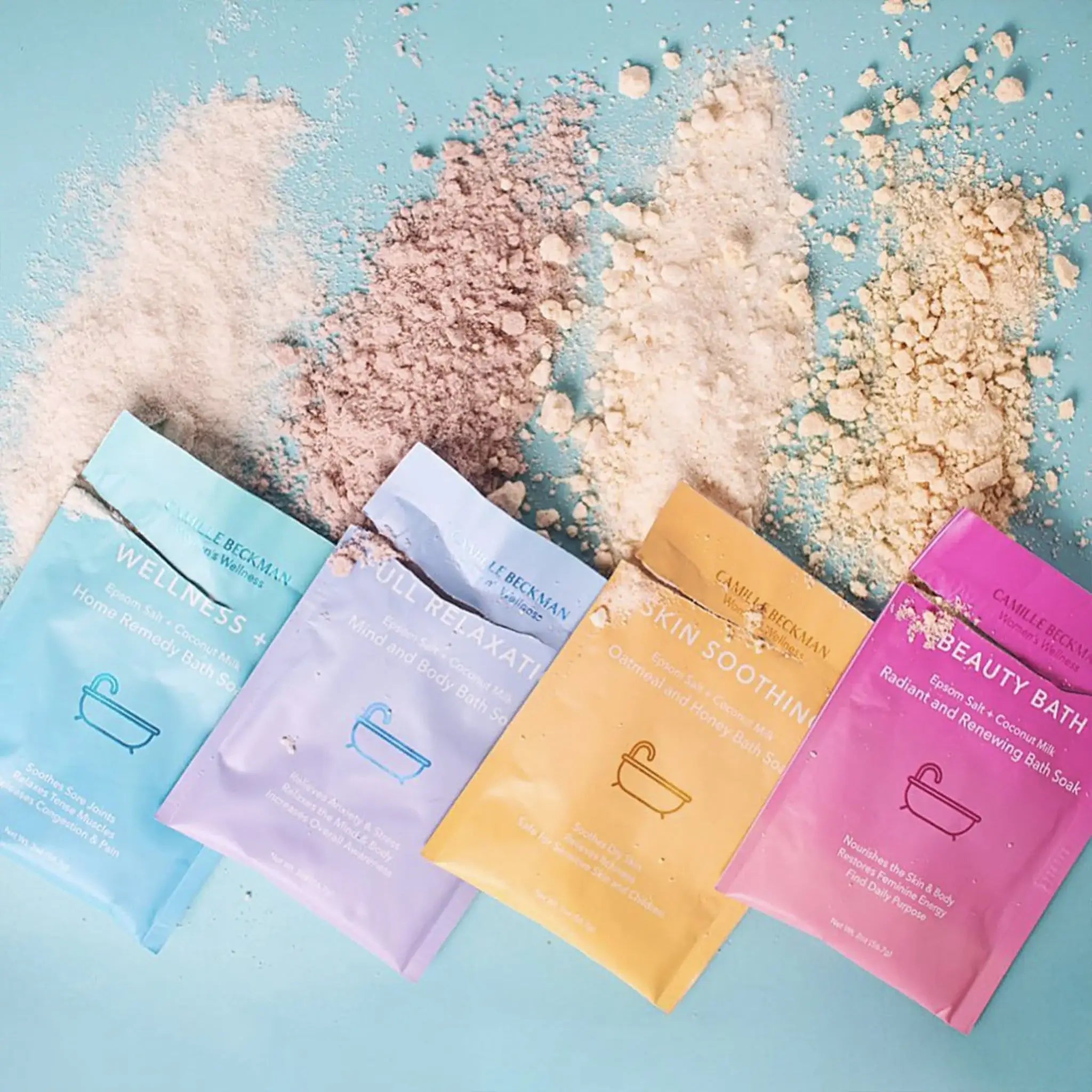 Beauty Bath Radiant and Renewing Bath Soak- Single Use Camille Beckman