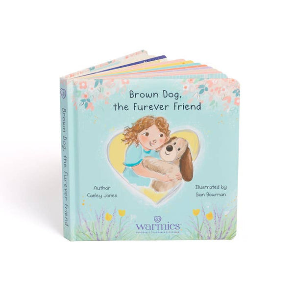 Brown Dog, the Furever Friend Board Book Warmies