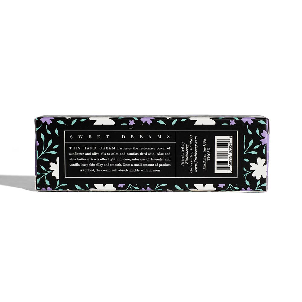 Sweet Dreams Travel Hand Cream FinchBerry