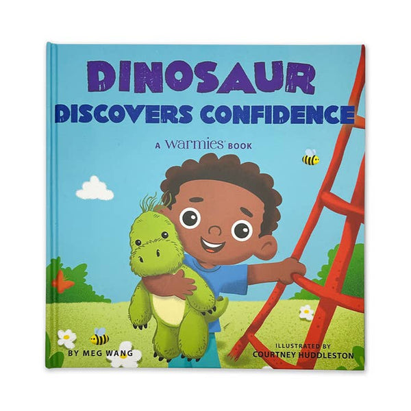 Dinosaur Discovers Confidence Book Warmies