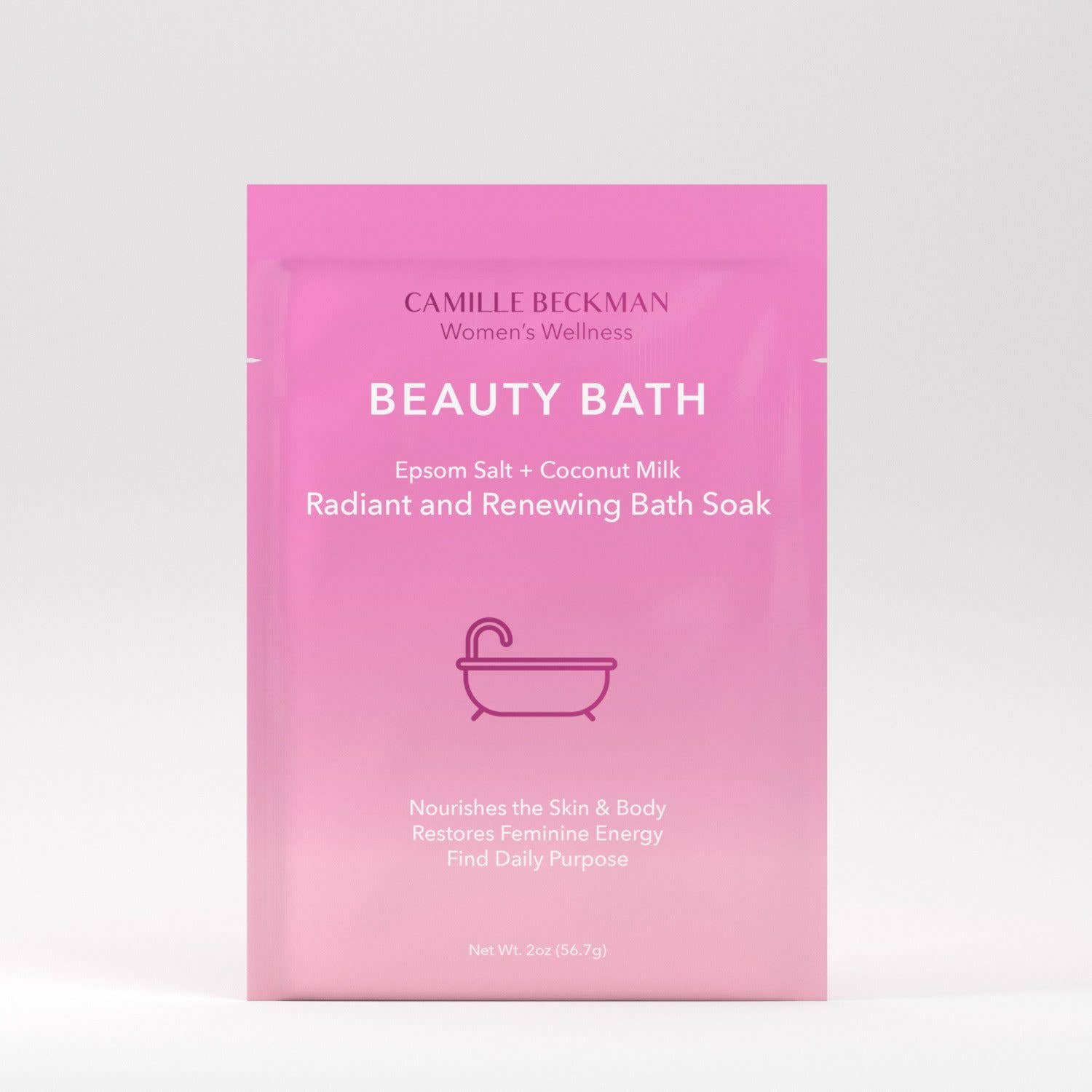 Beauty Bath Radiant and Renewing Bath Soak- Single Use Camille Beckman