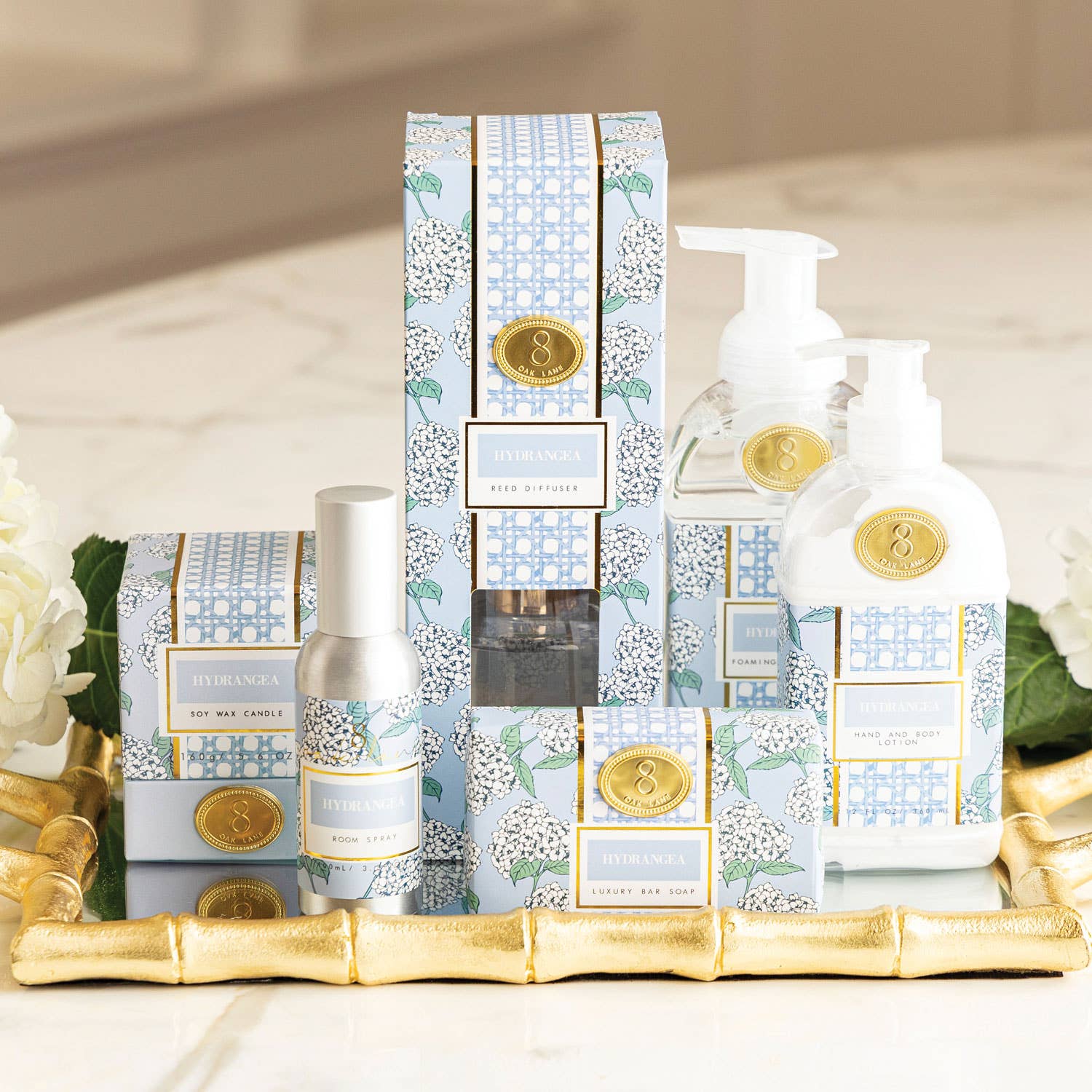 Hydrangea 15oz Foaming Hand Soap 8 Oak Lane