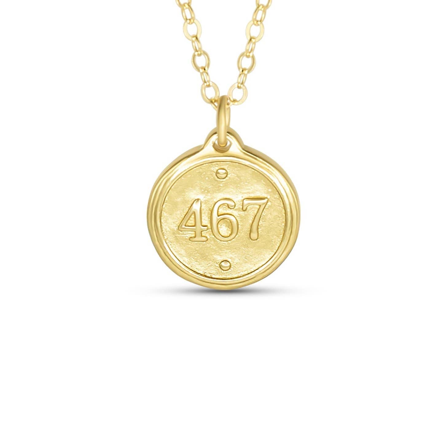 Necklace (Petite Pendant) - Philippians 4:6-7 Madison Sterling