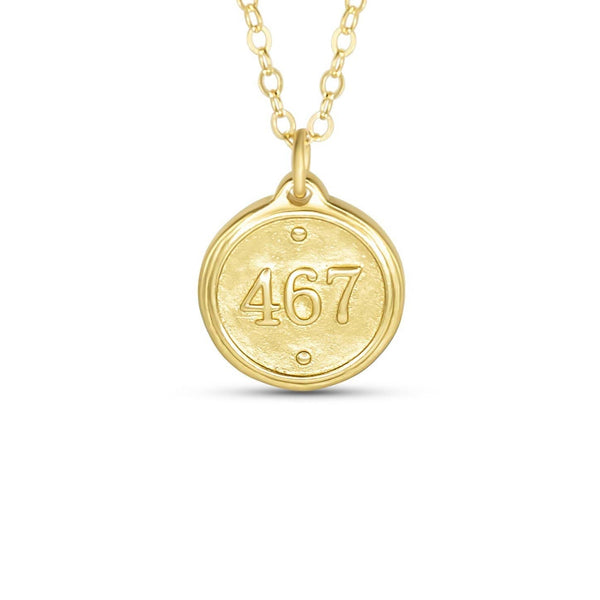 Necklace (Petite Pendant) - Philippians 4:6-7 Madison Sterling