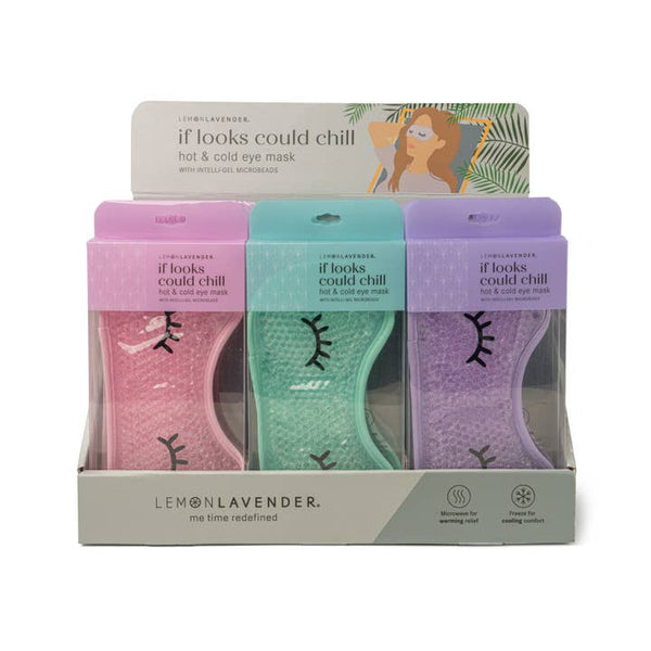 Lemon Lavender If Looks Could Chill Hot & Cold Gel Eye Mask DM Merchandising