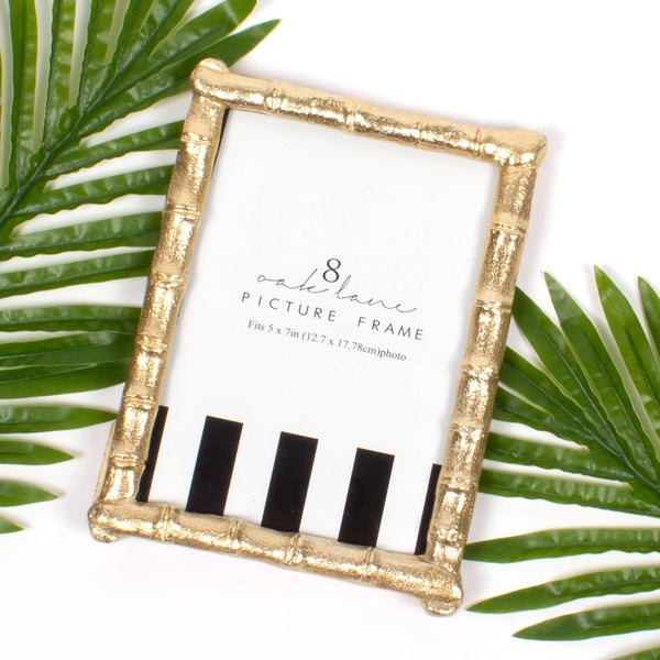 Gold Bamboo 5x7 Picture Frame 8 Oak Lane
