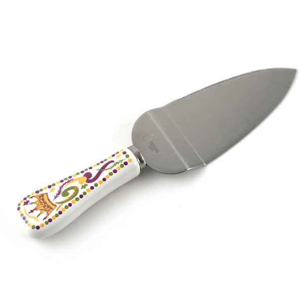 Mardi Gras King Cake Knife The par