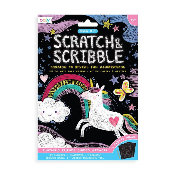 Mini Scratch & Scribble Art Kit: Funtastic Friends OOLY