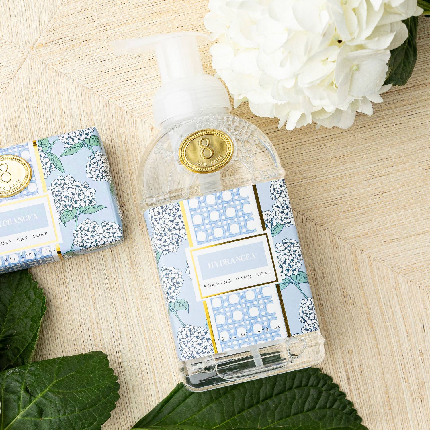 Hydrangea 15oz Foaming Hand Soap 8 Oak Lane