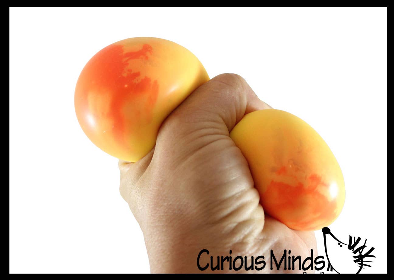 1Color Change Nee Doh Soft Fluff- Filled Squeeze Stress Ball Curious Minds Toys