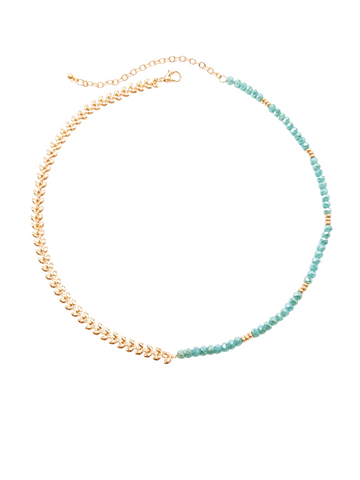 My Girl Joleen Necklace - Turquoise My Girl in LA