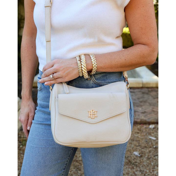 Lainey Crossbody Cream Caroline Hill