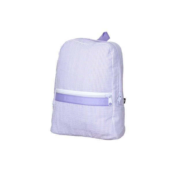 Mint (small little things) Lilac Seersucker Small Backpack mint (sweet little things)