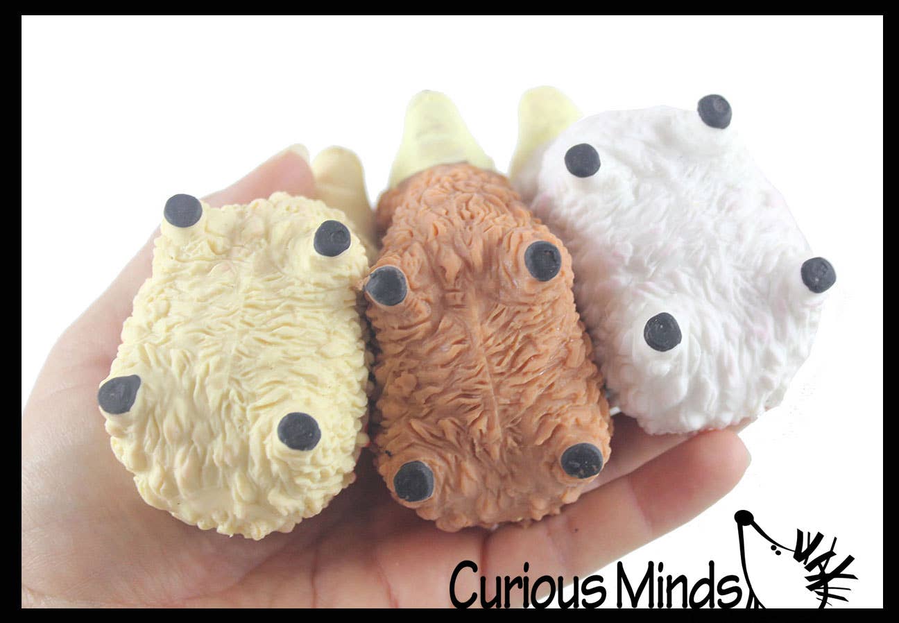 1 Sand Alpaca Llama - Sand Filled Squishy - Moldable Sensor Curious Minds Toys