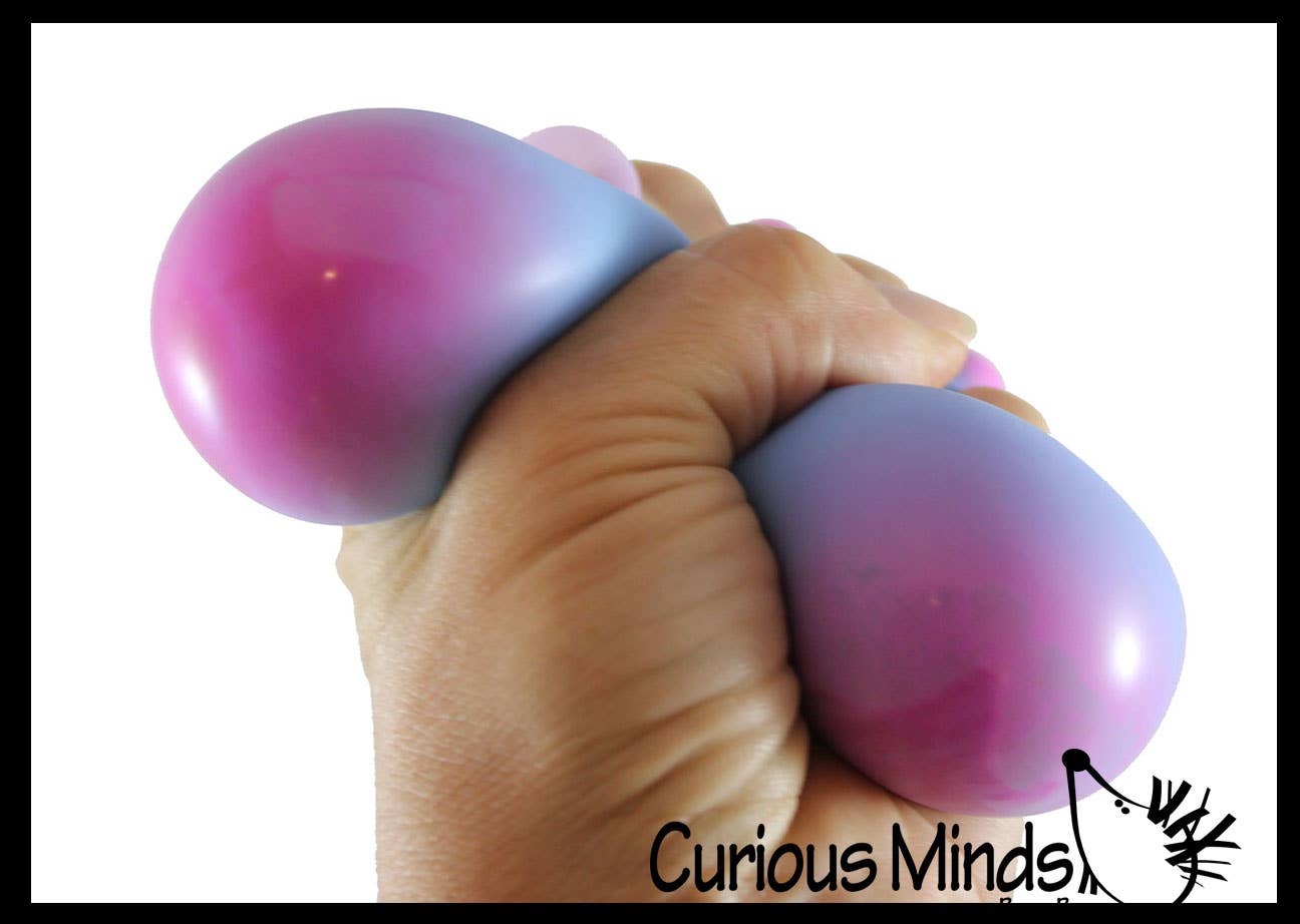 1Color Change Nee Doh Soft Fluff- Filled Squeeze Stress Ball Curious Minds Toys