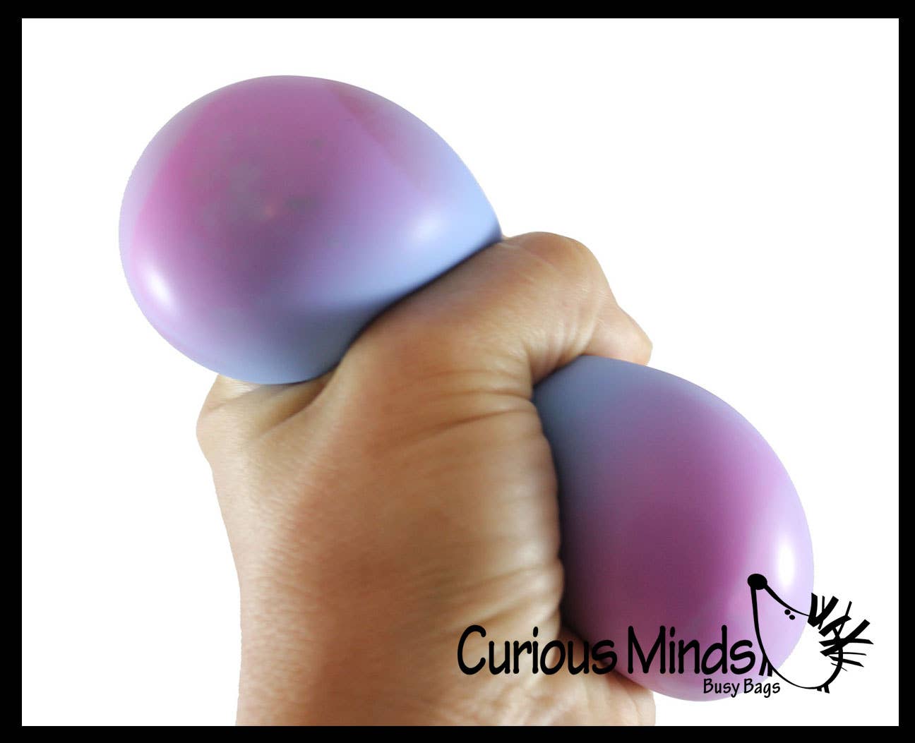 1Color Change Nee Doh Soft Fluff- Filled Squeeze Stress Ball Curious Minds Toys