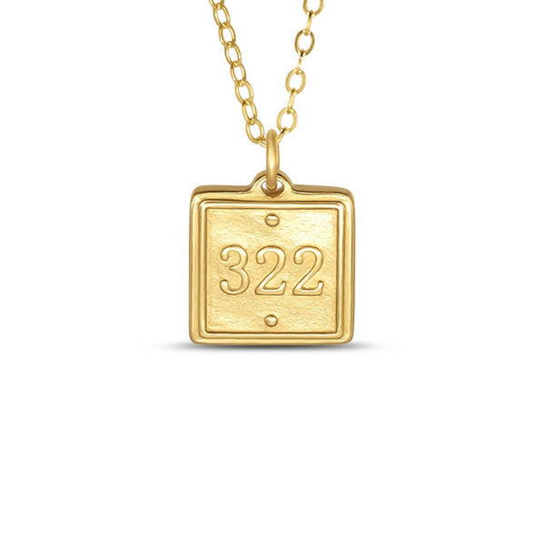 Necklace (Petite Pendant) - Lamentations 3:22 Madison Sterling