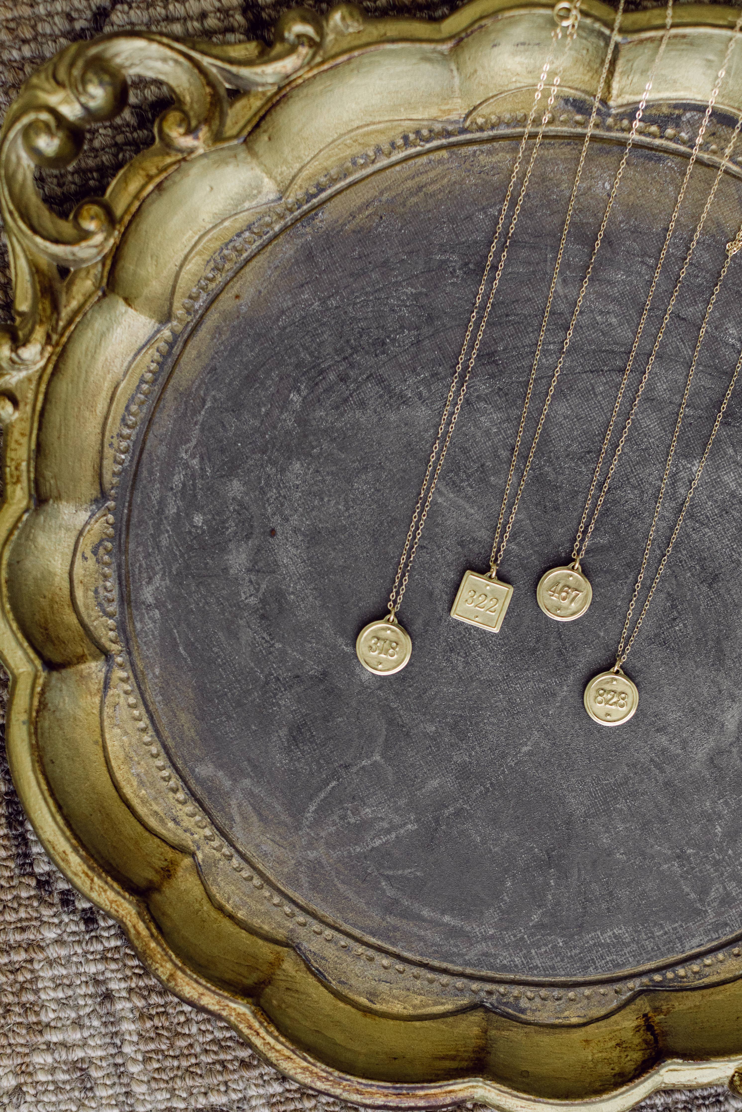 Necklace (Petite Pendant) - Philippians 4:6-7 Madison Sterling