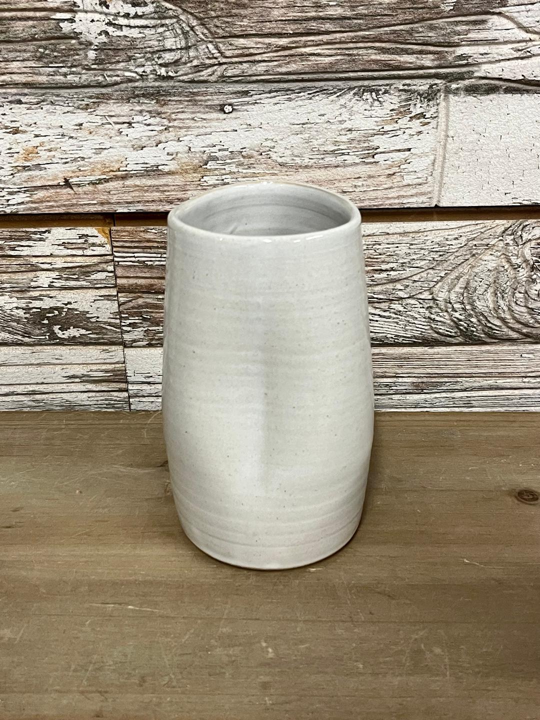 Fingerprint Round Vase - Medium Fingerprint Pottery