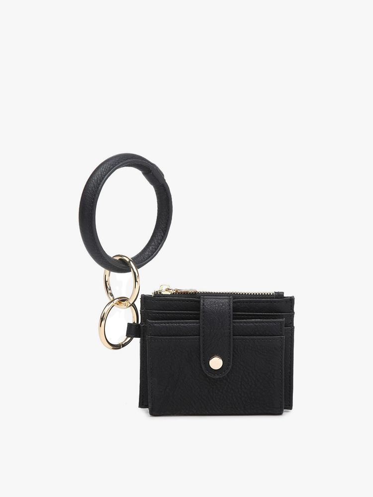 Jen & Co Sammie Mini Snap Wallet w/ Ring Jen & Co.