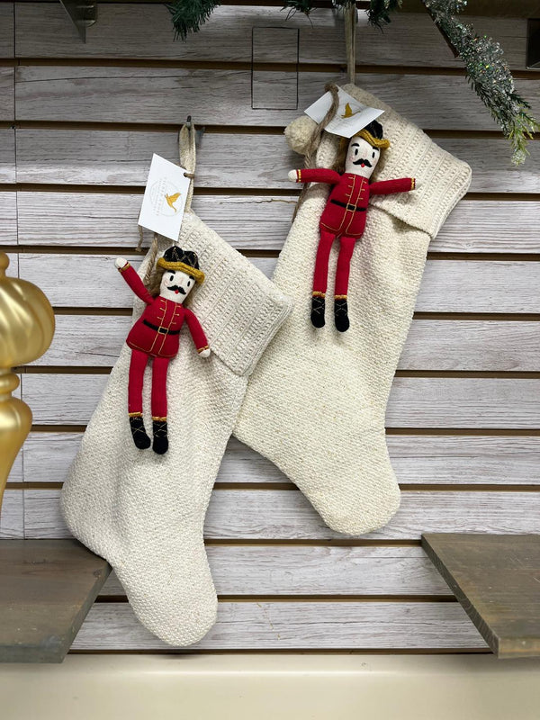 Nutcracker Stockings Gilded Goose