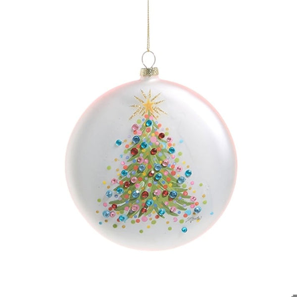 Confetti Tree Disc Ornament Tallies Gifts & More