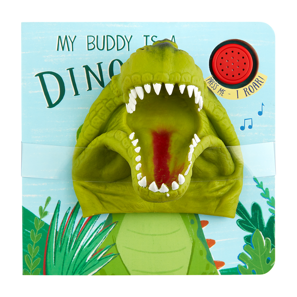 Dino Puppet Board Book Mudpie