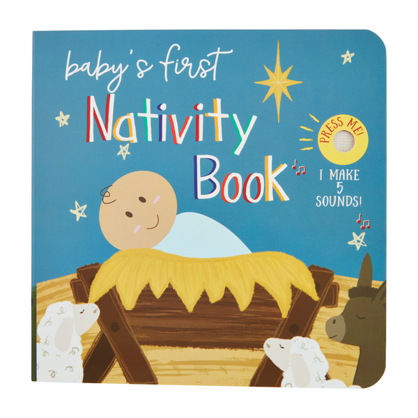 Baby's First Nativity Book Mudpie