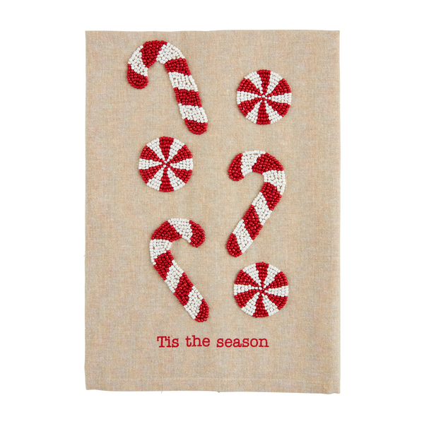 Christmas Bead Towels Mudpie