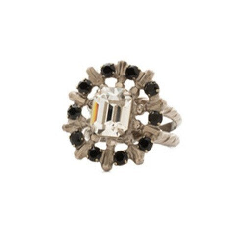 Sorrelli Black Tie Ring Sorrelli