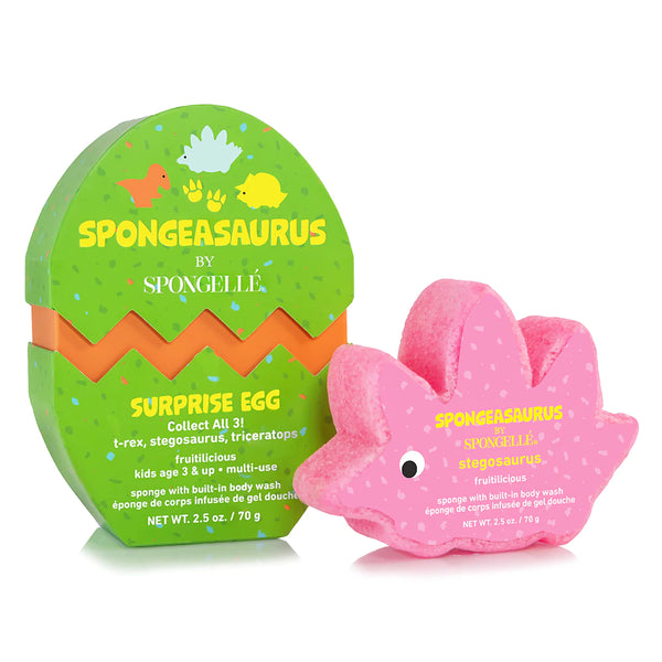 Spongelle Stegosaurus Dinosaur Buffer Spongelle