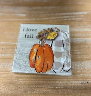 Mudpie Gather Paper Napkins - I Love Fall Mudpie