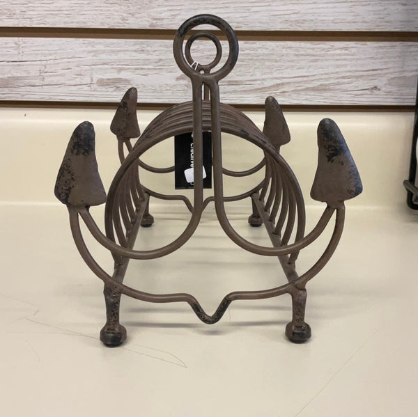 metal plate stand w/anchor Creative Co-Op